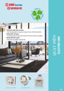 Bảng giá Quạt thông gió Sino