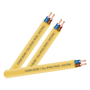 Dây đôi mềm dẹt chậm cháy – FSN-VCTFK 2x