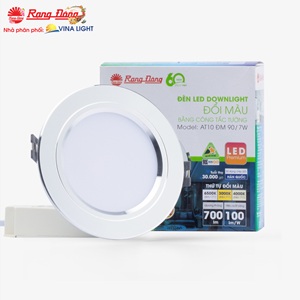 Đèn LED âm trần Downlight đổi màu AT10