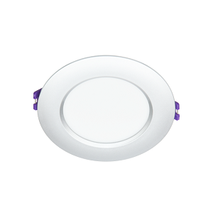 Đèn Downlight LED Malu Mặt Nhựa Màu Bạc Vát