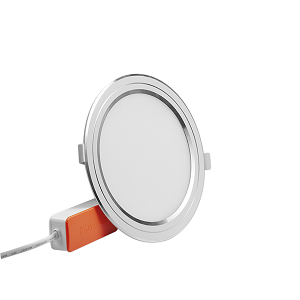 Đèn Panel Eri 2 siêu mỏng viền bạc – Đế nhựa