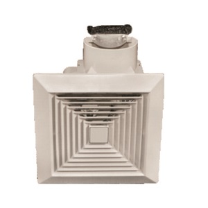 Quạt hút gắn trần ống hút ngang – Lá gió tự mở – Thân nhựa