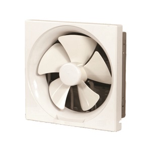 Quạt thông gió gắn tường 2 chiều – Lá gió mở bằng công tắc – Không có màn che – Thân sắt