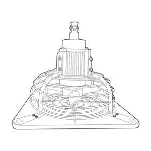 Quạt thông gió treo chống nổ