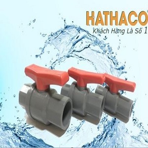 Van cầu nhựa PVC Hathaco