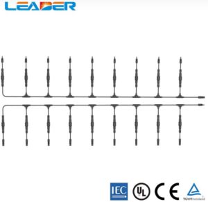 Dây nịt cáp PV Lắp ráp dây 9 dây với giá đỡ cầu chì nội tuyến