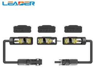 Hộp nối Dc Năng lượng mặt trời 1500V IP68 2 Đường ray cho mô-đun năng lượng mặt trời màng mỏng